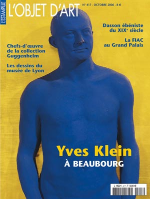 Yves Klein à Beaubourg