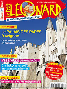 Le palais des Papes - Vasarely - Christo - Les mégalithes